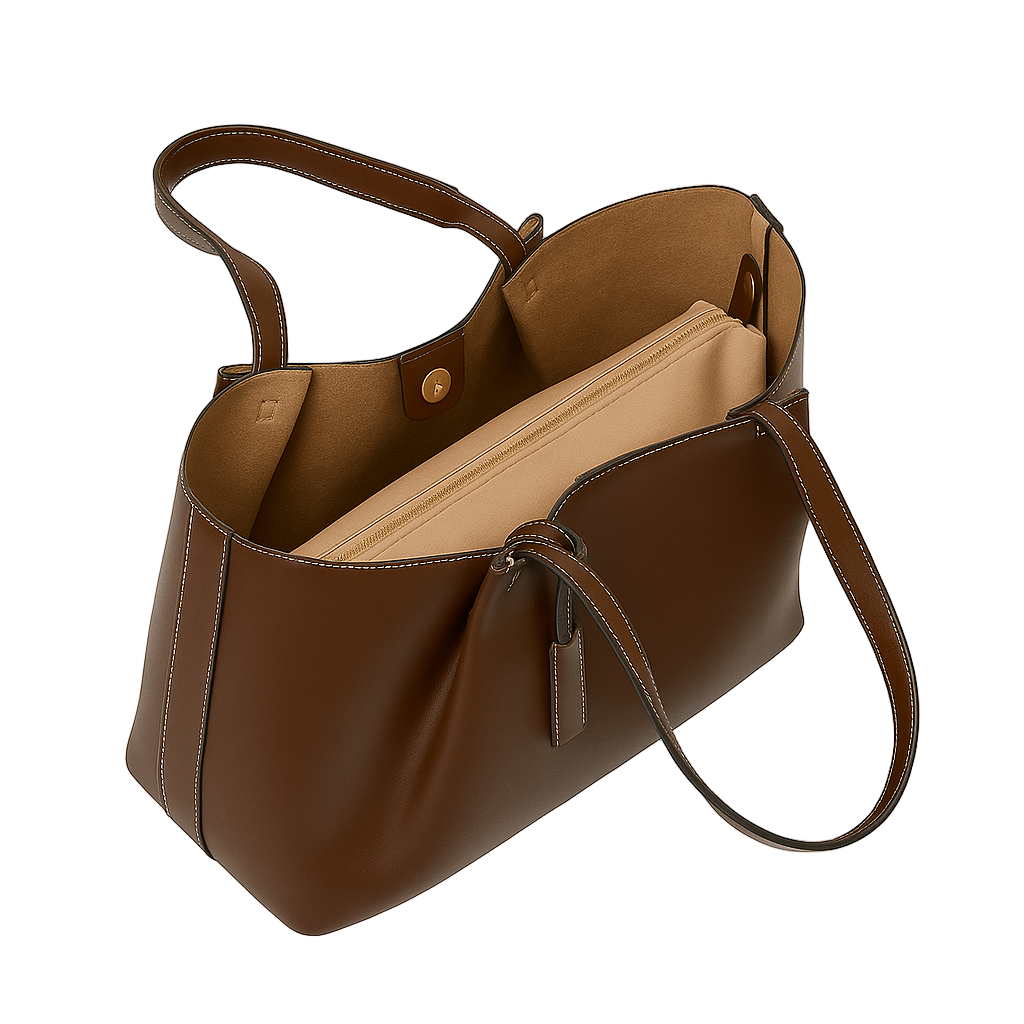 Rosavalo Vegan Leather Tote Bag | Simple & Modern Elegance