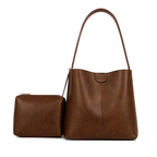 Rosavalo Aurélia Retro Leather Tote Bag | Refined & Versatile Design
