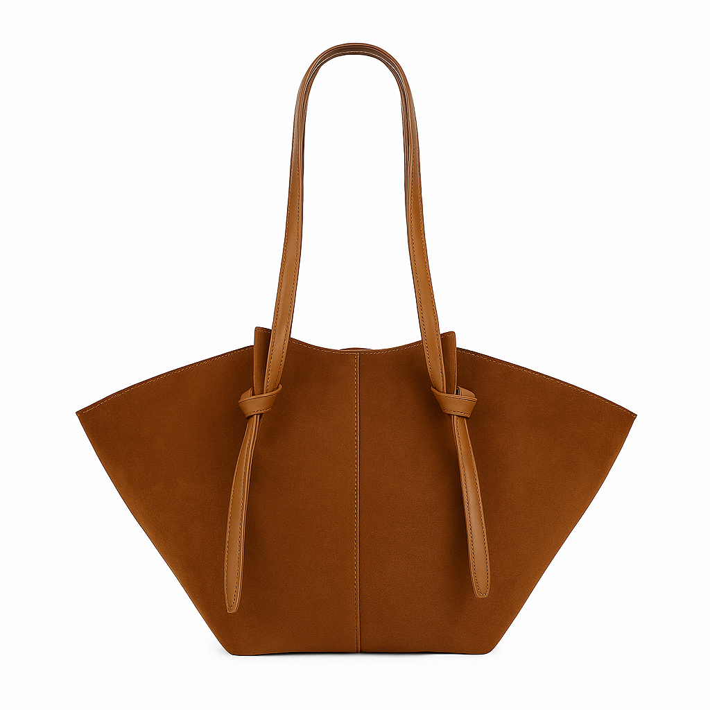 Rosavalo Looréa Large Suede Leather Tote Bag | Refined Design & Modern Allure