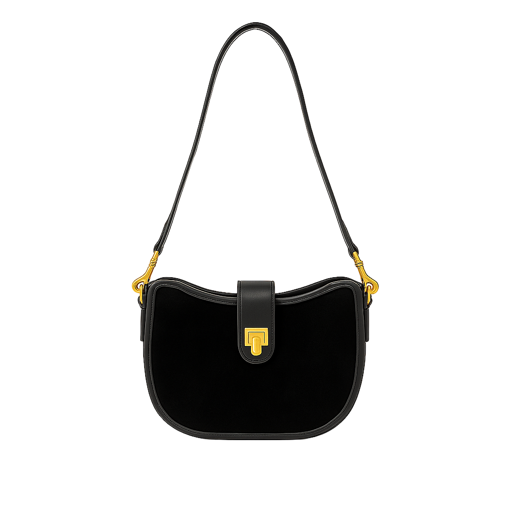 Rosavalo Seréna Genuine Leather Shoulder Bag | Natural Elegance & Versatile Design