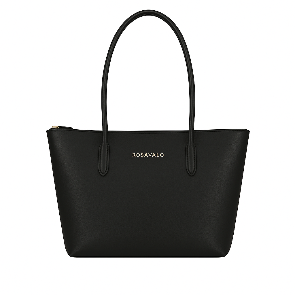 Rosavalo Novea Large Synthetic Leather Tote | Modern Elegance & Large Capacity