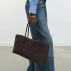Rosavalo Lunea Slim Woven Bag | Casual Elegance & Modern Allure
