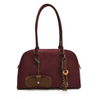 Rosavalo Élora Suede Bag | Natural Elegance & Timeless Allure