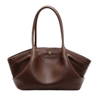 Rosavalo Lychee Vegan Leather Bag | Modern Elegance & Generous Capacity